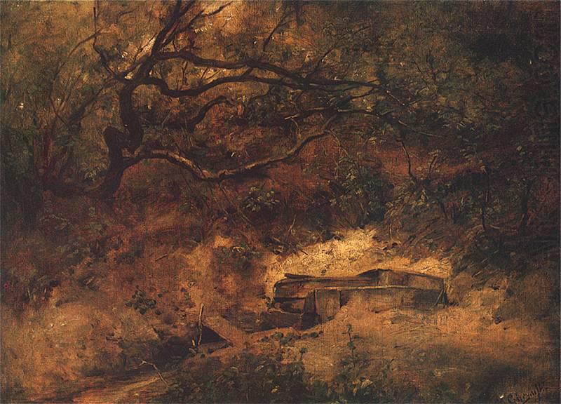 Maksymilian Gierymski Apple-tree over stream. china oil painting image